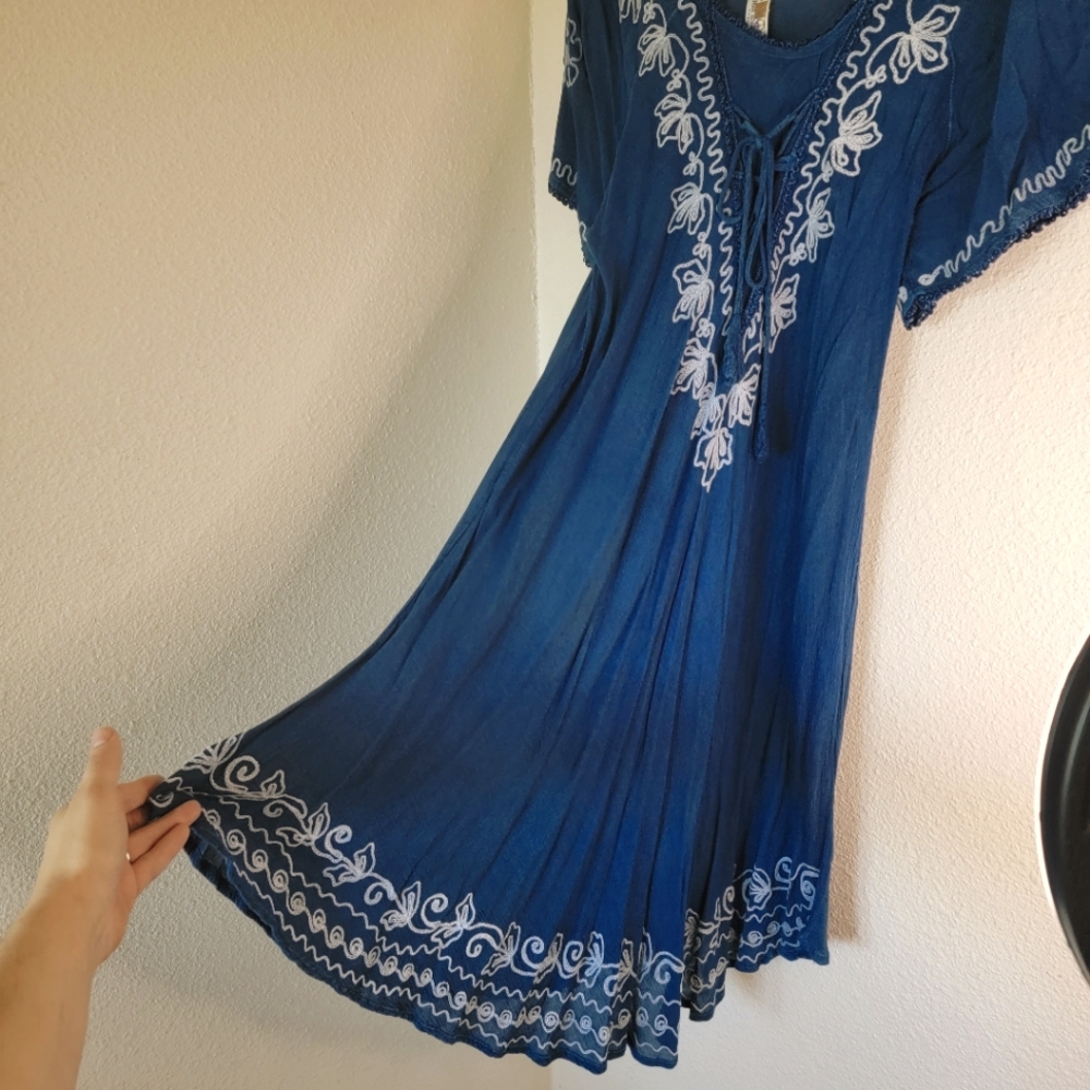Cotton summer dress/cover up